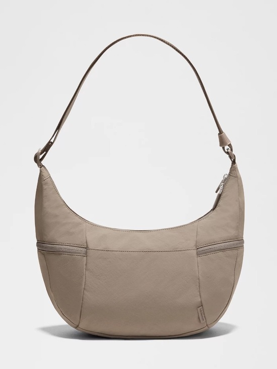 NEW Lululemon Slouchy Sling Bag 6L in Warm Ash Grey NWT Shoulder Crossbody Bag - Picture 2 of 9